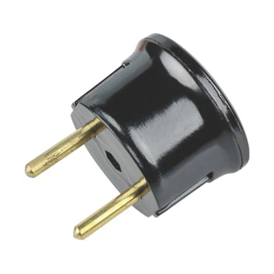 Plwg Schuko Almaeneg Rownd 2 Pin